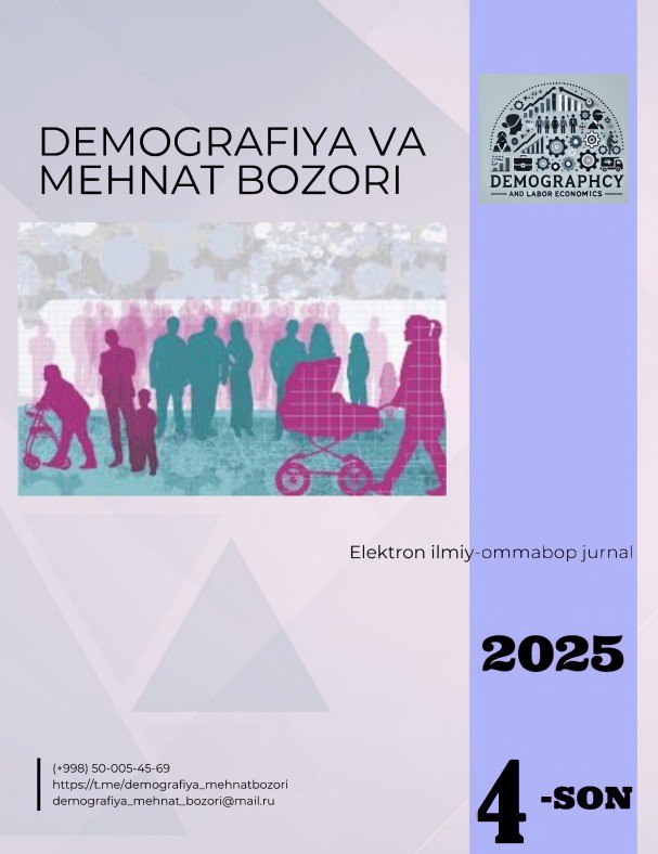DEMOGRAFIYA VA МЕНNAT BOZORI 4-son 2025